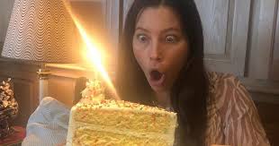 Jessica with her birthday cake