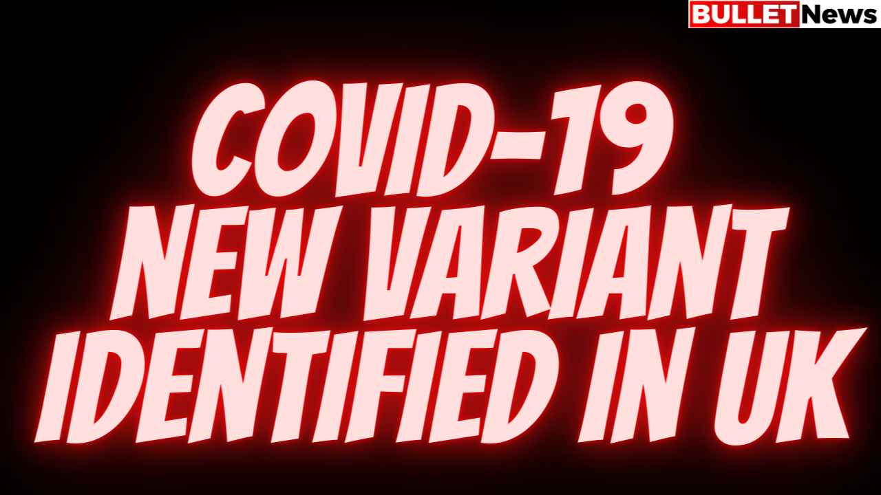 COVID-19 new variant identified in UK