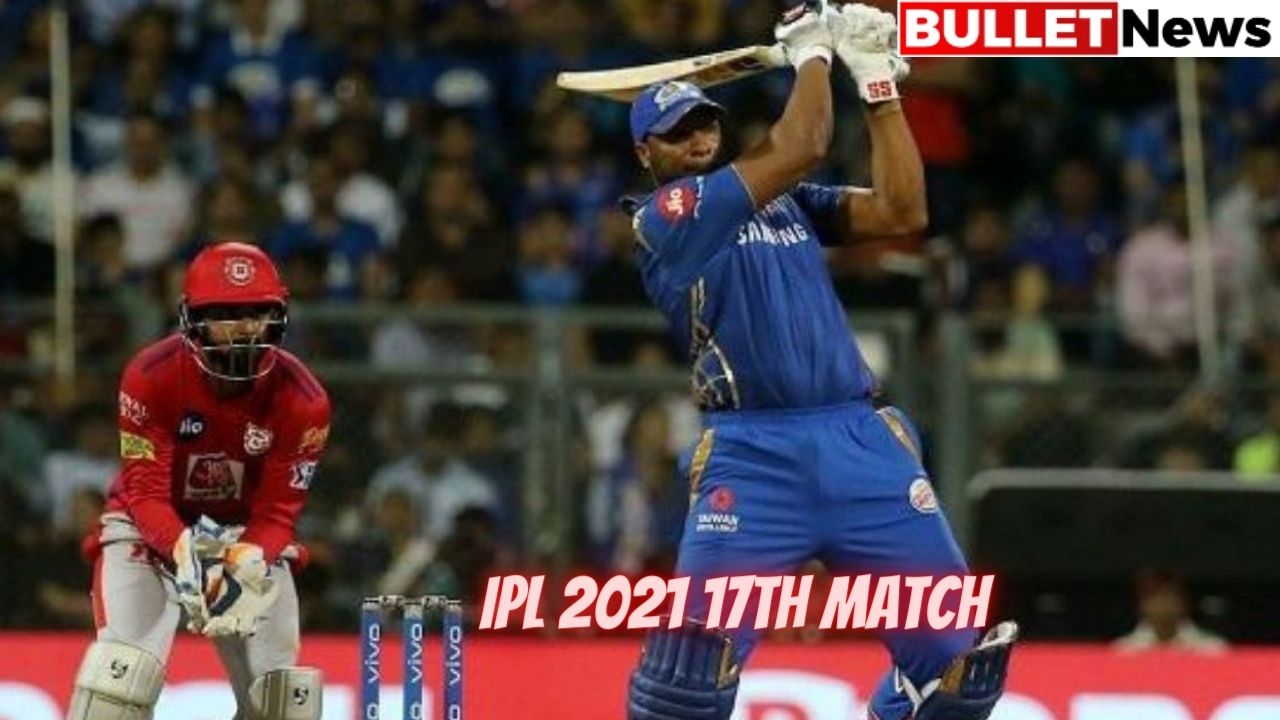 IPL 2021 17th Match