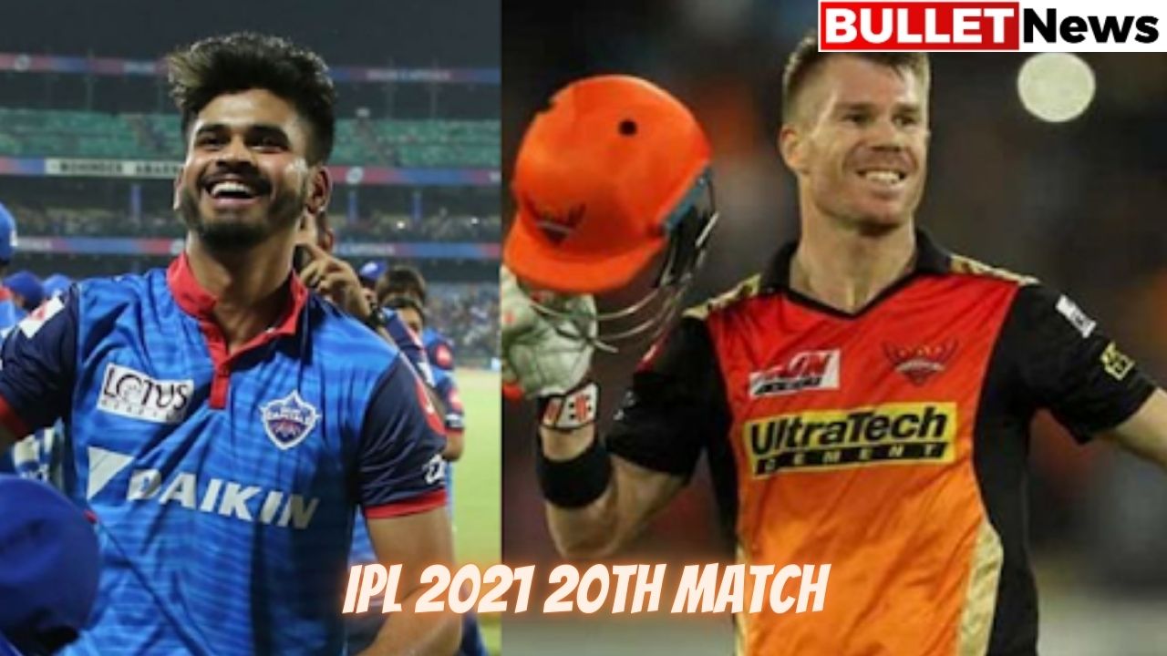 IPL 2021 20th Match