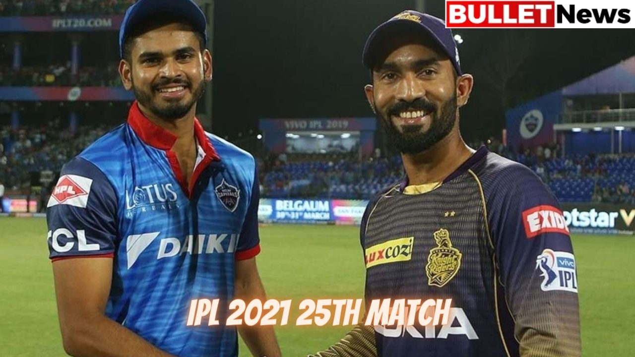 IPL 2021 25th Match